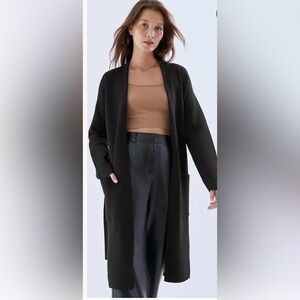 NWOT Babaton Black TY Cardigan